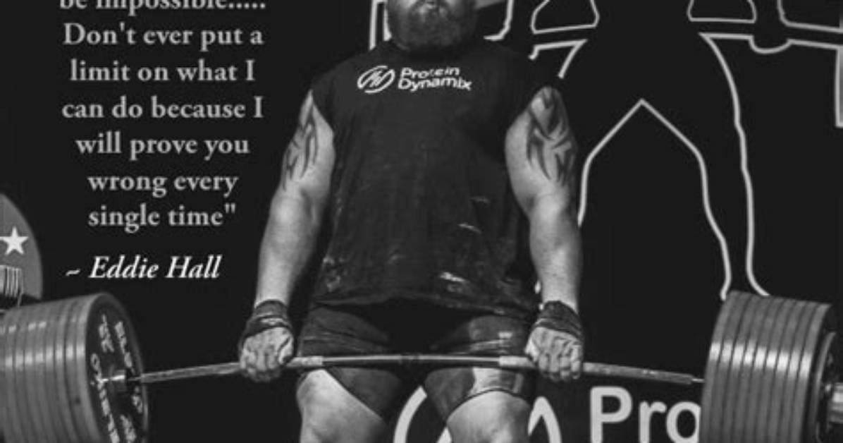 Top 16 Eddie Hall Quotes