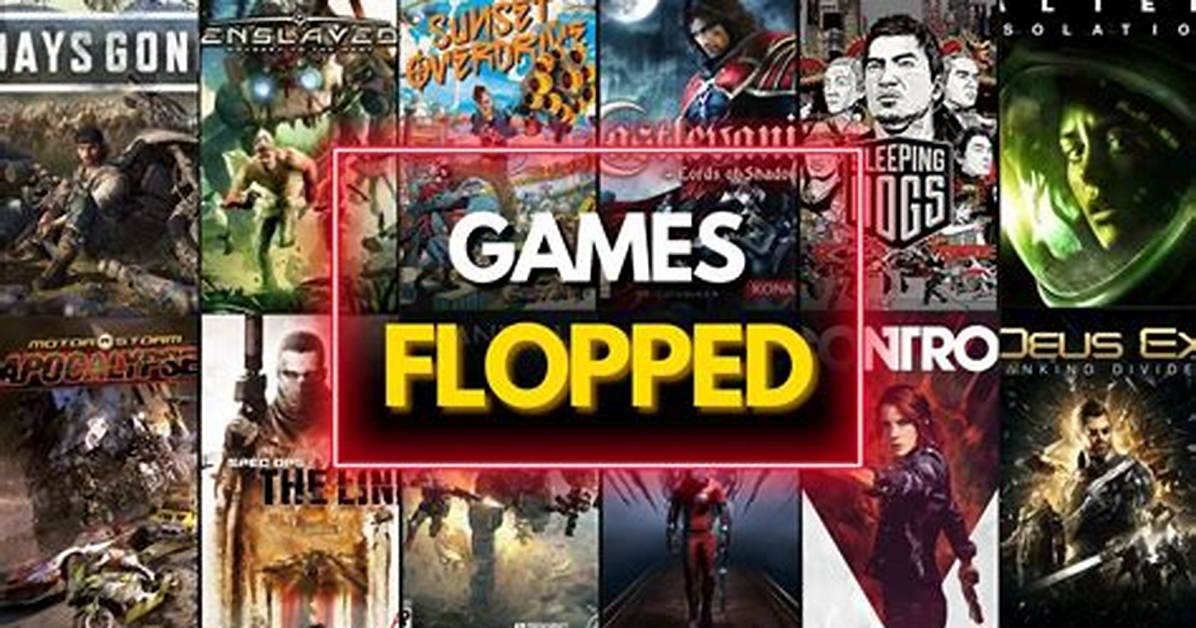 Top 5 Successful Games That Flopped Initially