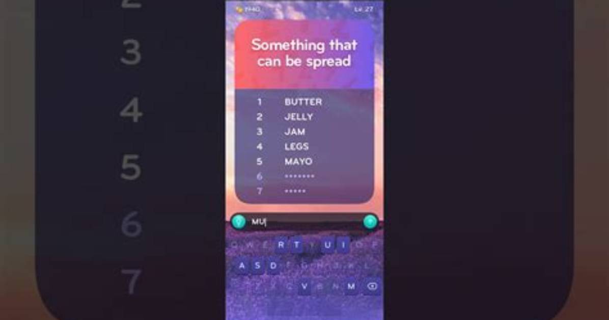 Top 7 Something That Can Be Spread-Answers