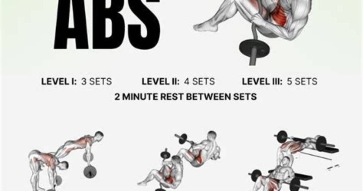 Torch Your Abs with These Advanced Barbell Moves
