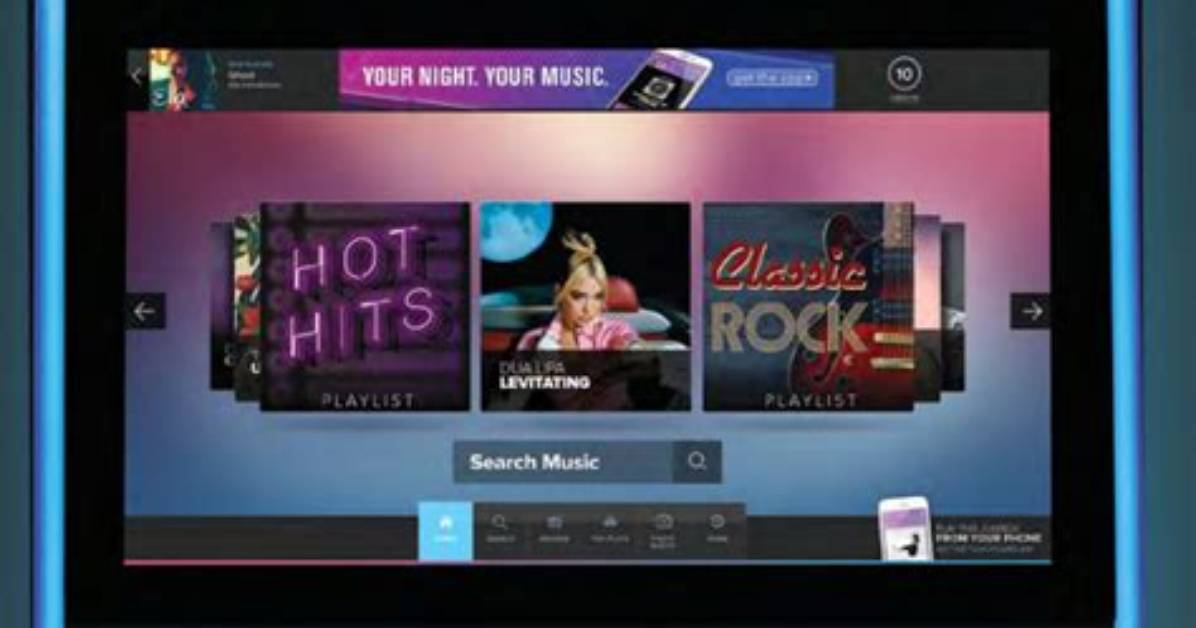 Touchtunes Music Charge