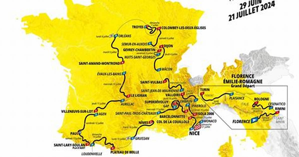 Tour De France 2022 Dates Released