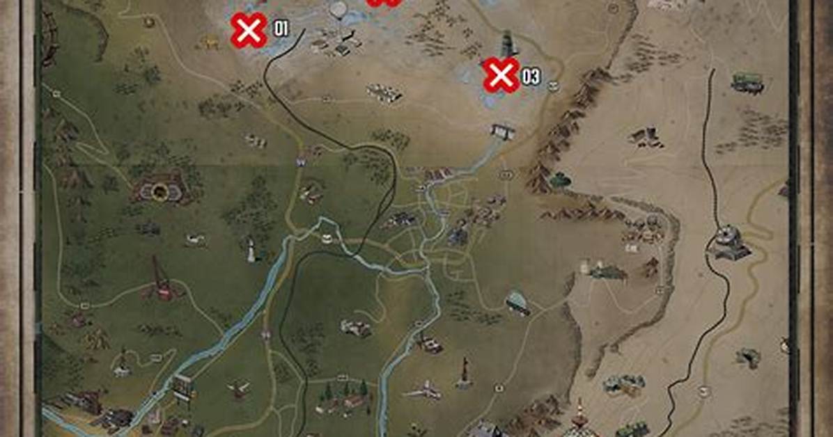 Toxic Valley Treasure Maps - Fallout 76