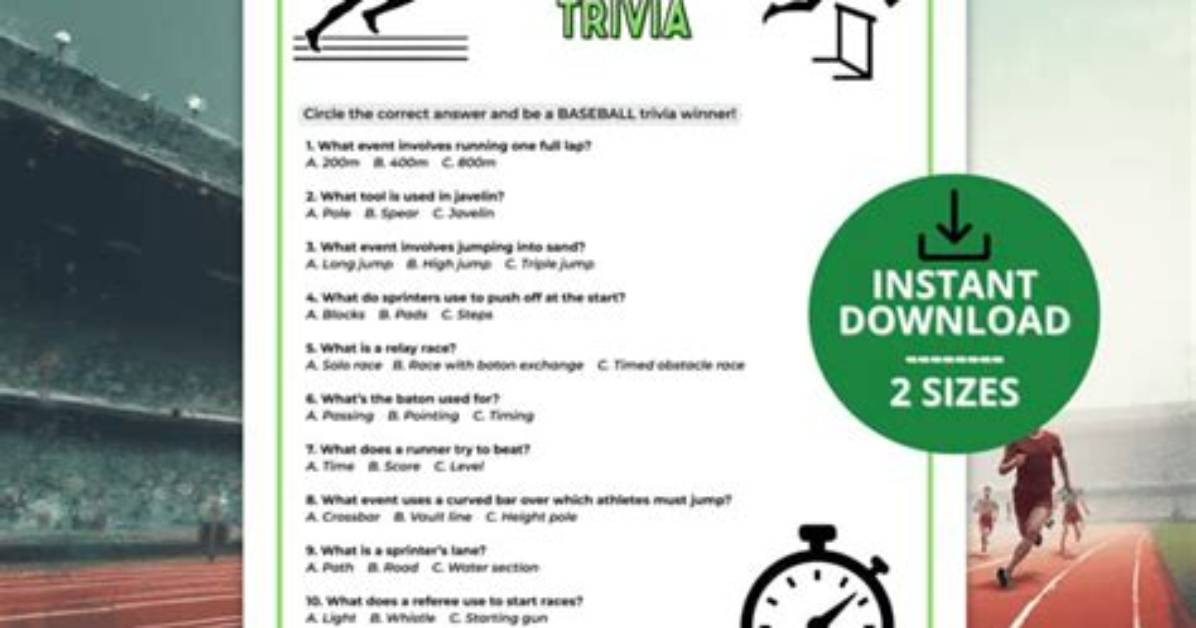 Track & Field Quiz