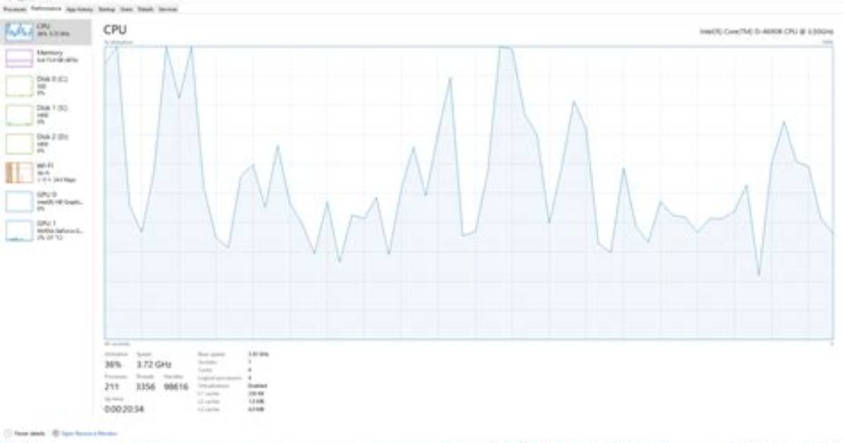 Tracker Process Taking Lot of Cpu