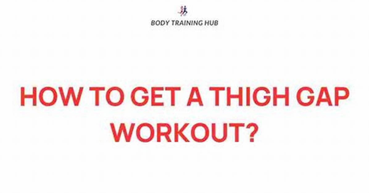 Training for a Thigh Gap Is Bs, Here's Why