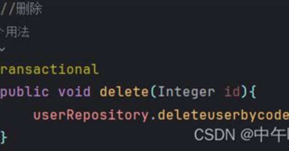 Transactionrequiredexception Executing an Update/Delete Query