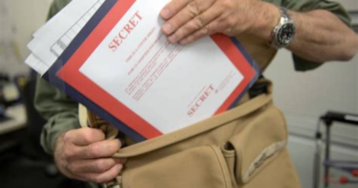 Transporting Classified Material