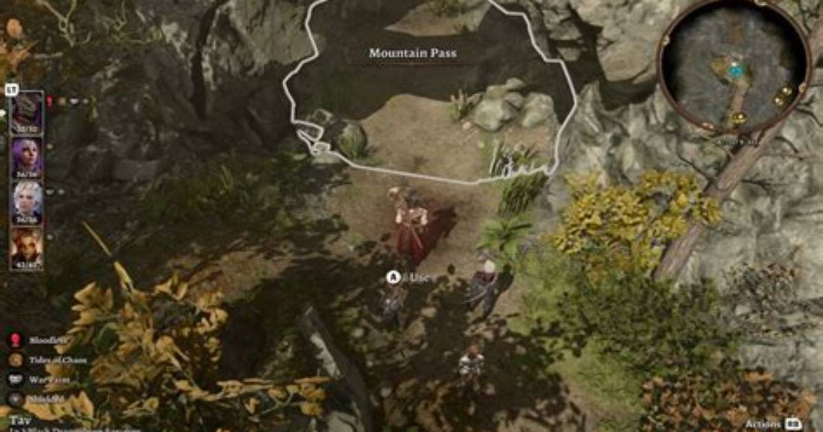 Travel Through the Mountain Pass, Baldur's Gate 3 Quest