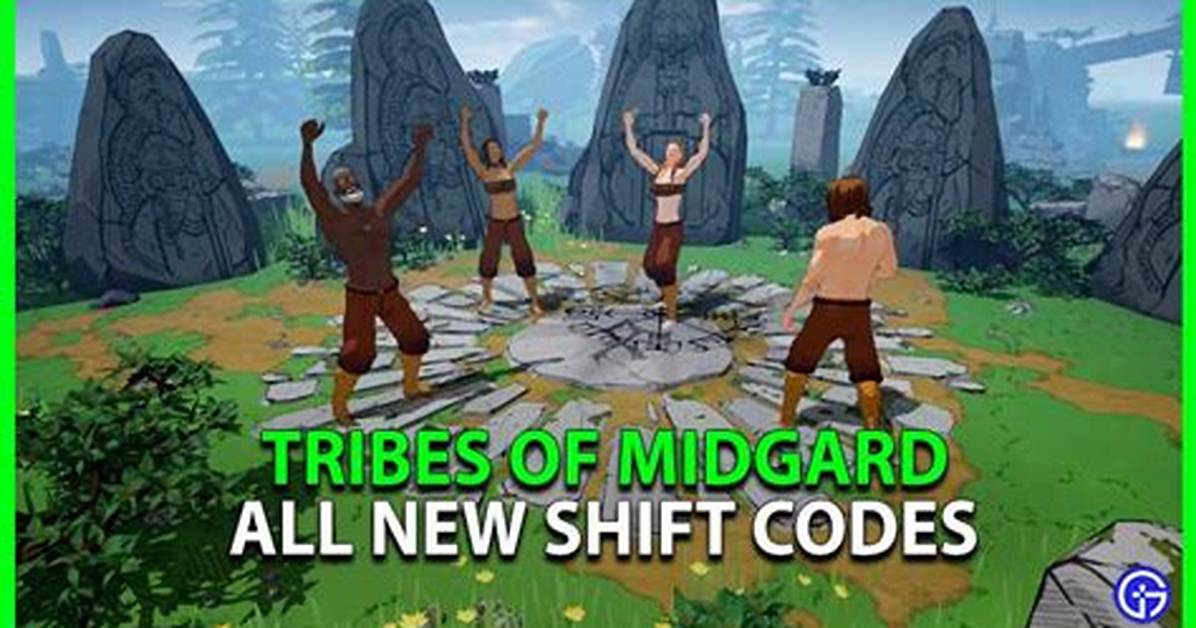 Tribes of Midgard Shift Codes Explained