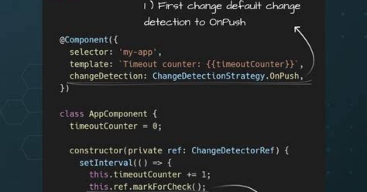 Triggering Change Detection Manually in Angular