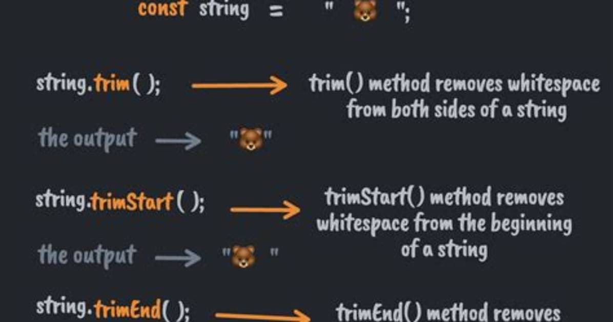 Trim String in Javascript