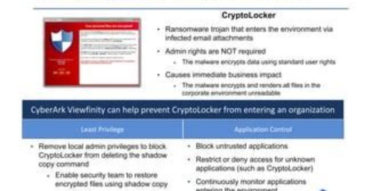 Trojan. Cryptolocker. Gen