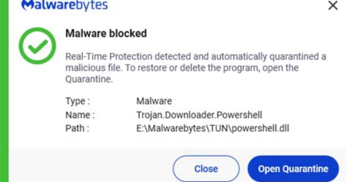Trojan. Downloader. Powershell