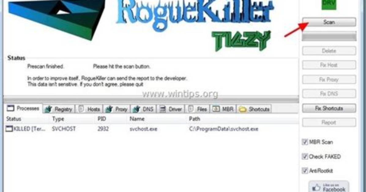 Trojan. Fakeputt