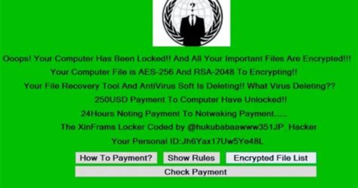 Trojan. Ransom. Screenlocker
