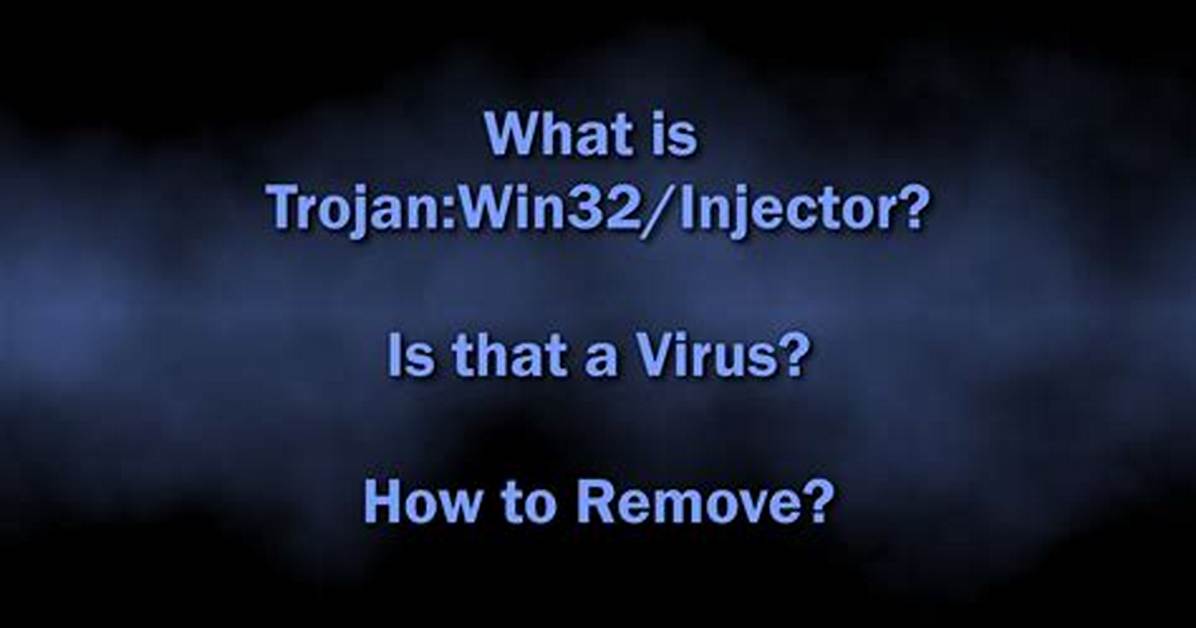 Trojan: Win32/Injector. Bj! Bit