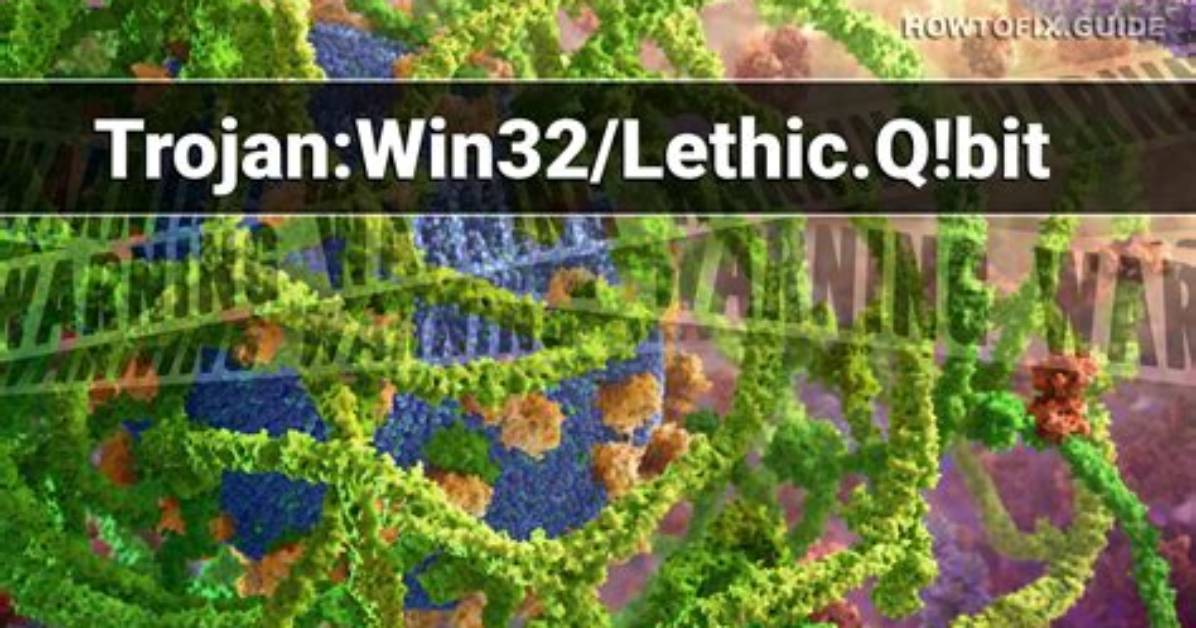 Trojan: Win32/Lethic. I