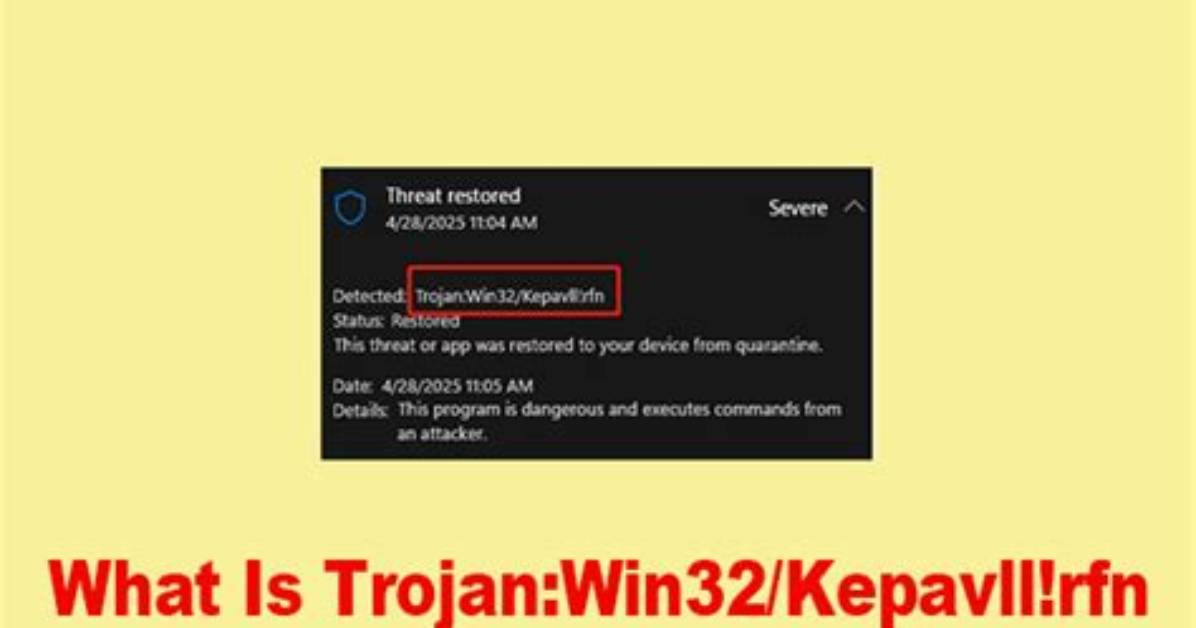 Trojan: Win32/Neurevt! Rfn