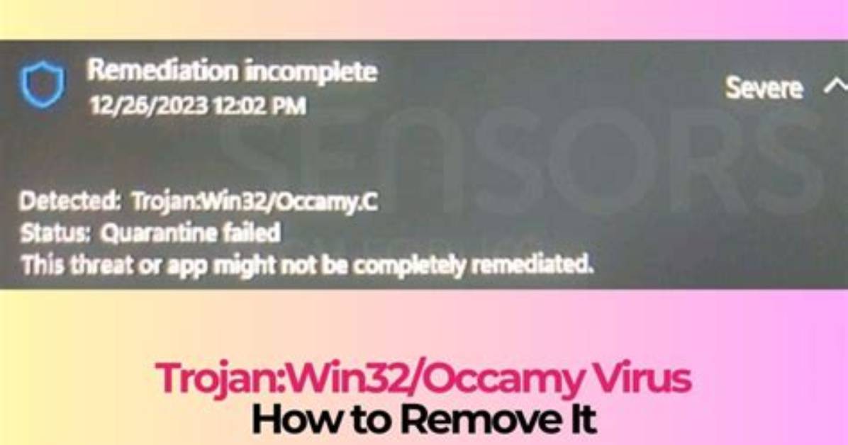 Trojan: Win32/Occamy. B