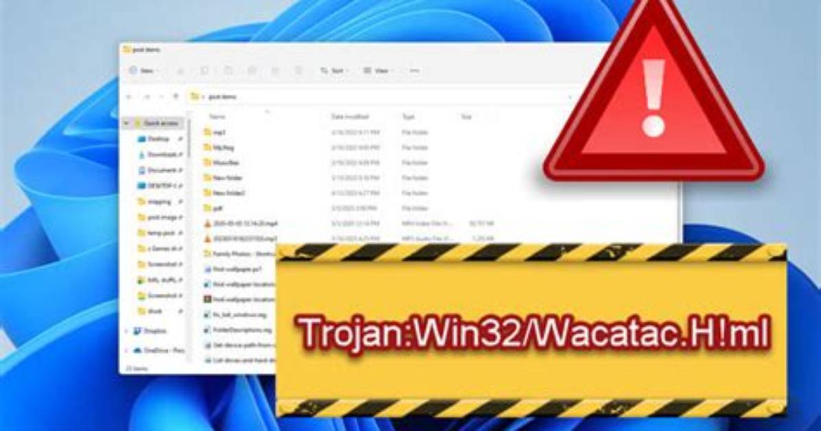 Trojan: Win32/Zenpack! Ml