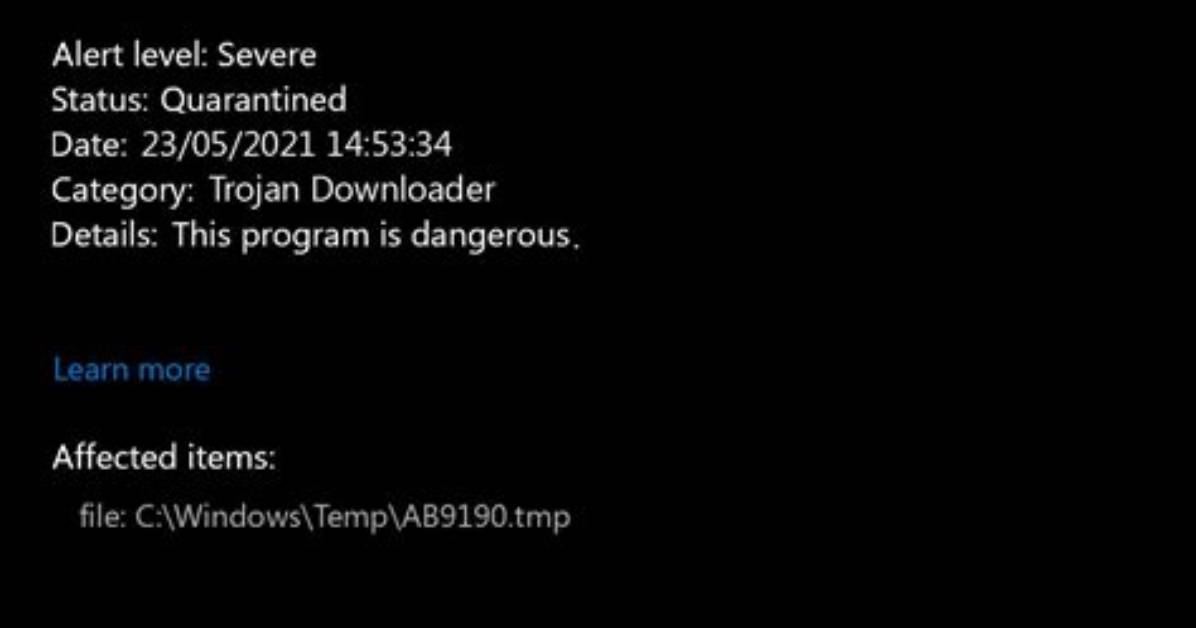 Trojandownloader: Win32/Tinyloader. C
