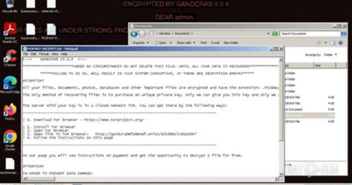Trojanransom. Gandcrypt