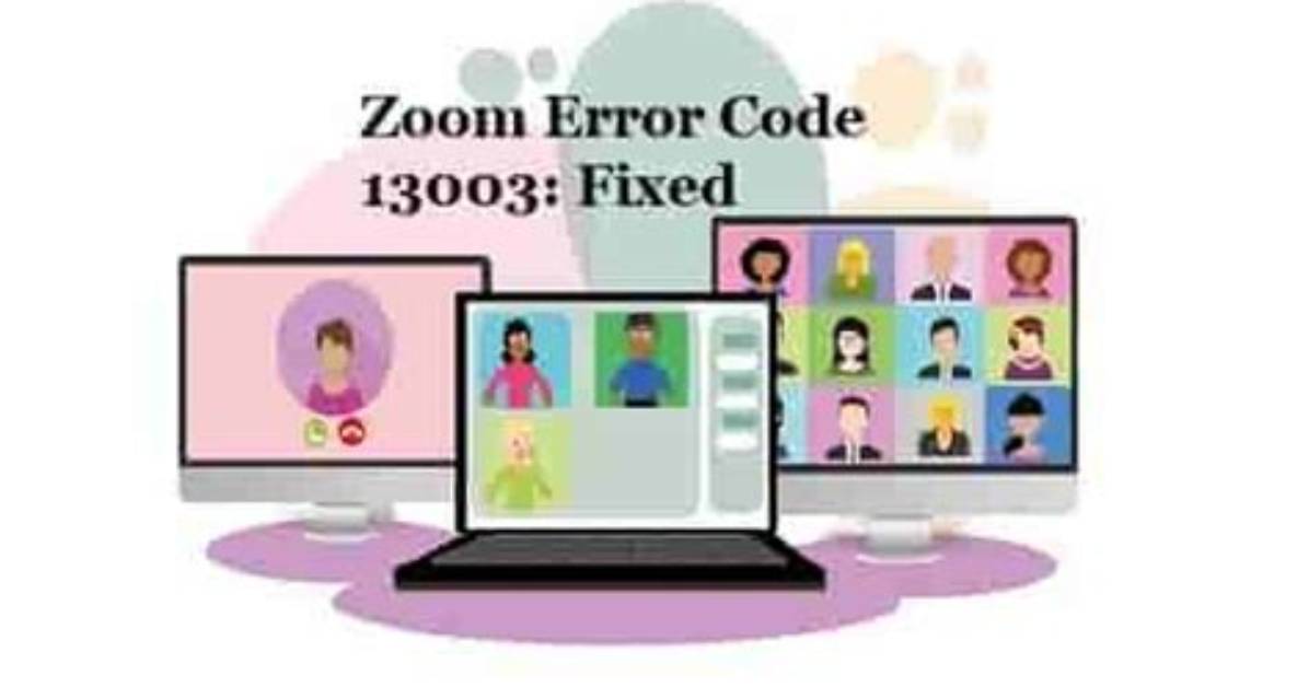 Troubleshooting Zoom Rooms Error 13003?