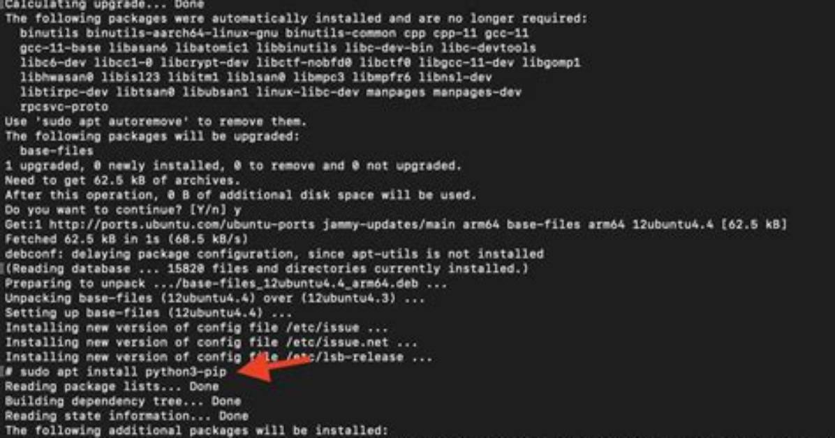 Trying to Install Python3-Pip, Which Has No Installation Candidate