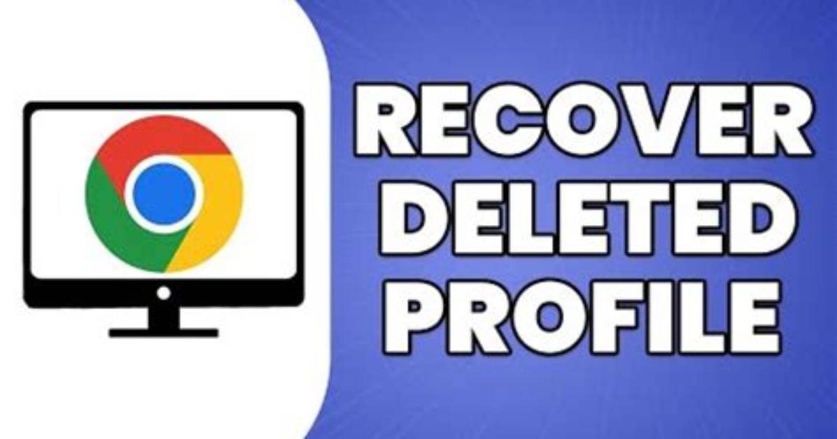 Trying to Restore Google Chrome User Data
