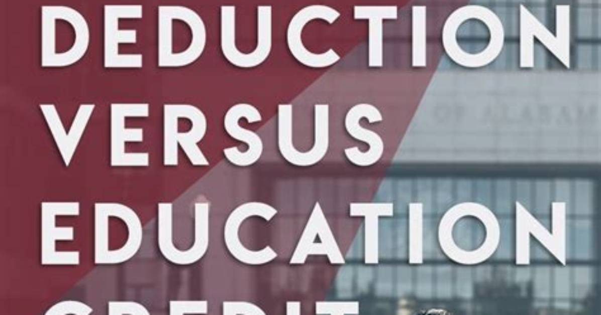 Tuition Deduction - How to Discuss