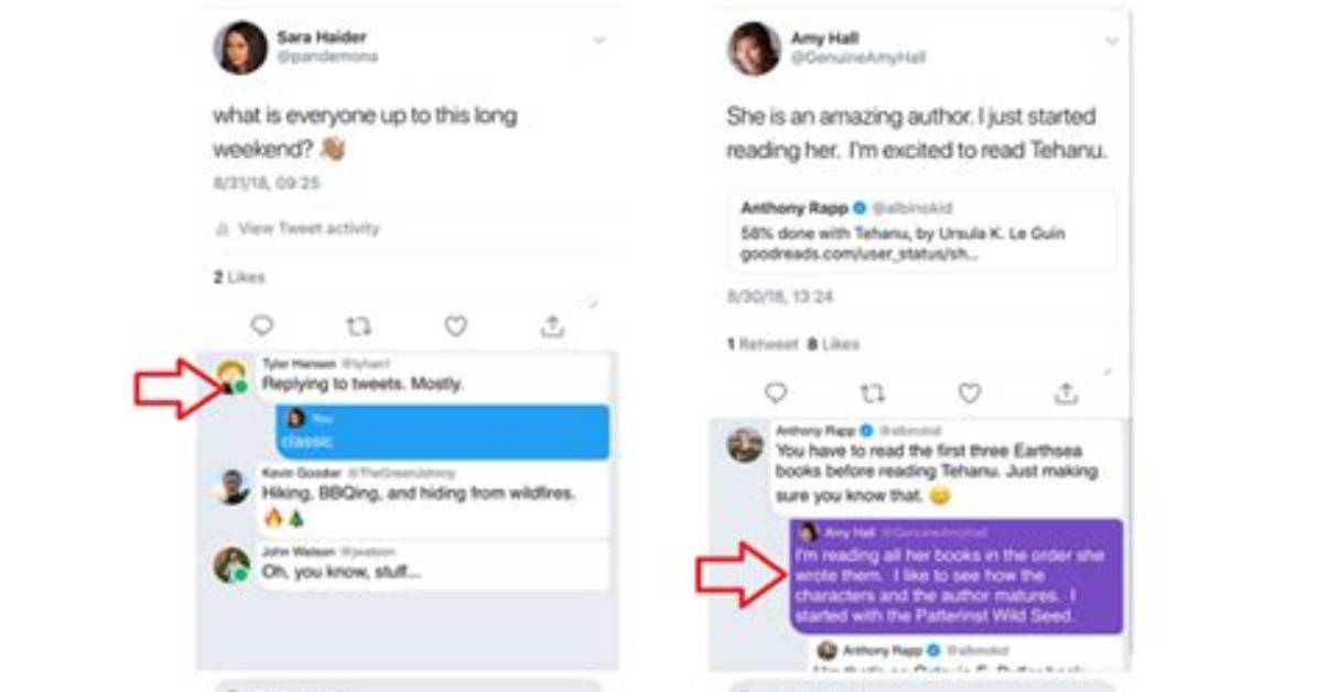 Twitter Is Testing Threaded Messages and a Status Indicator
