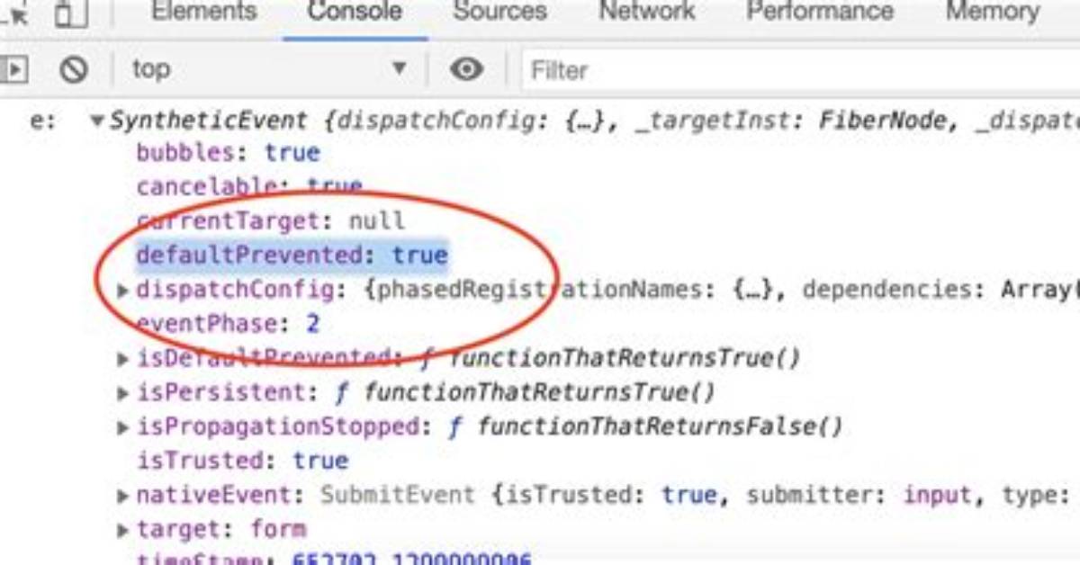 Typeerror: E. preventDefault Is Not a Function