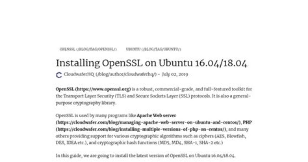 Ubuntu 16.04 Openssl S_Client Write: Errno=104