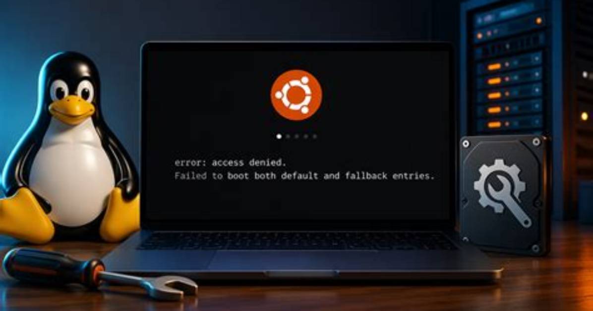 Ubuntu Boot Failed