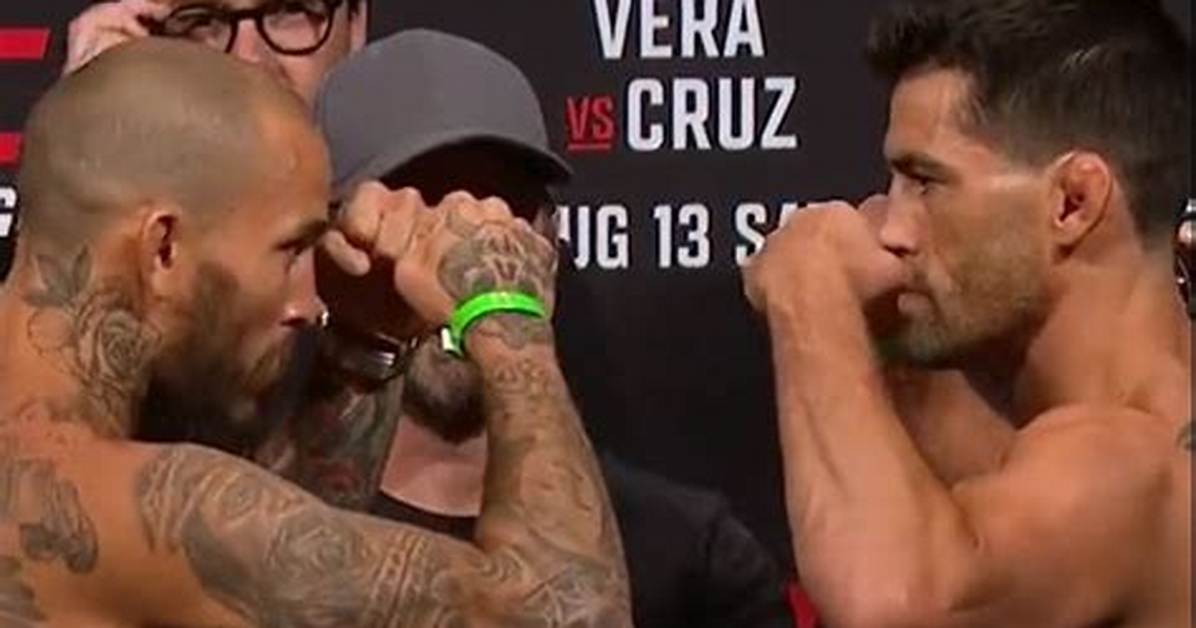Ufc San Diego Live: Marlon Vera Versus Dominick Cruz