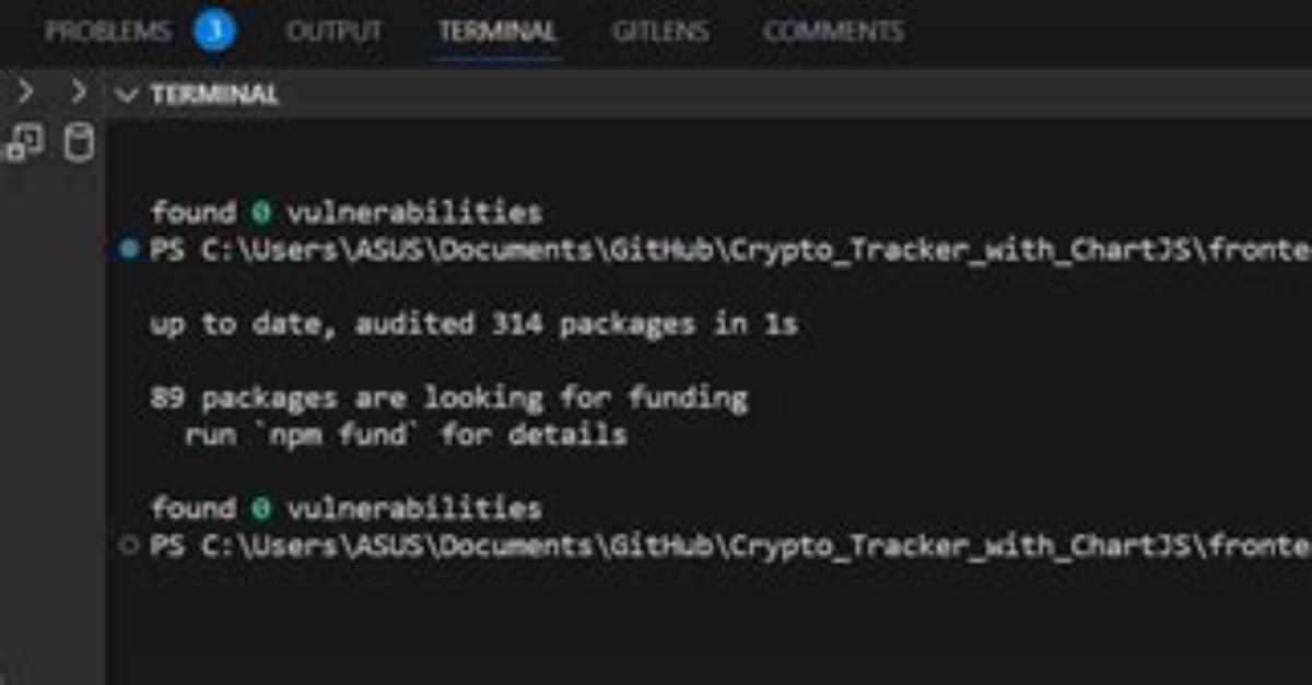 Unable to Install Recharts Using Npm