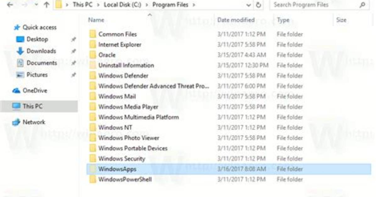 Unable to Open Windowsapps Folder in Windows 10/11? Try This