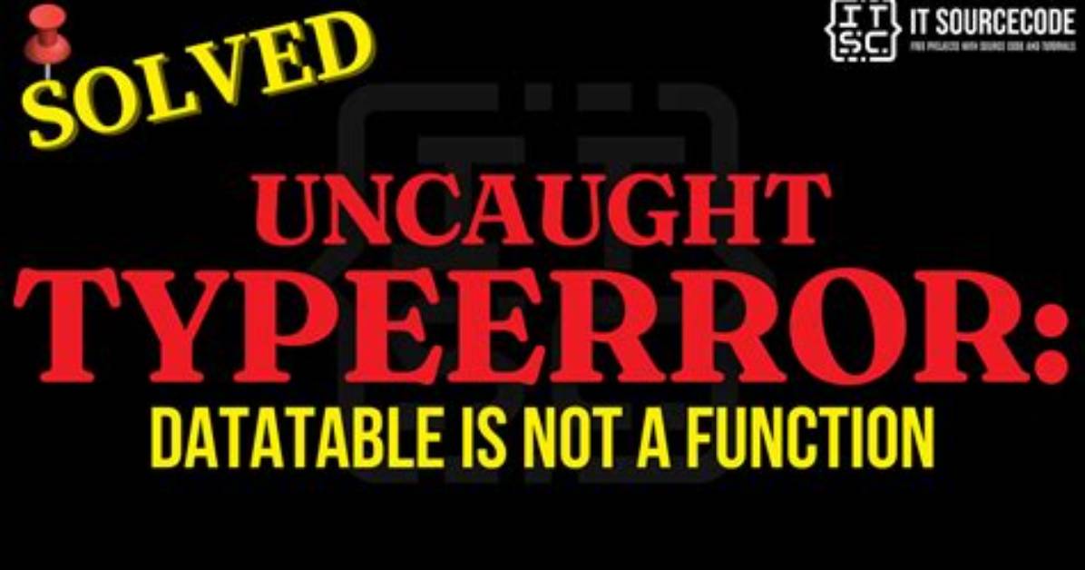 Uncaught Typeerror: Data. Some Is Not a Function