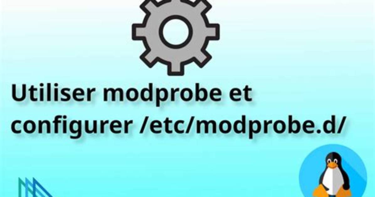 Understanding Conf File in /Etc/Modprobe. D/