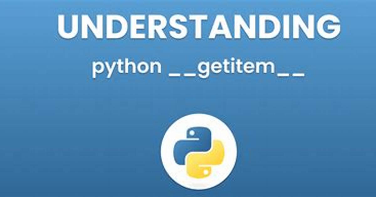 Understanding __Getitem__ Method