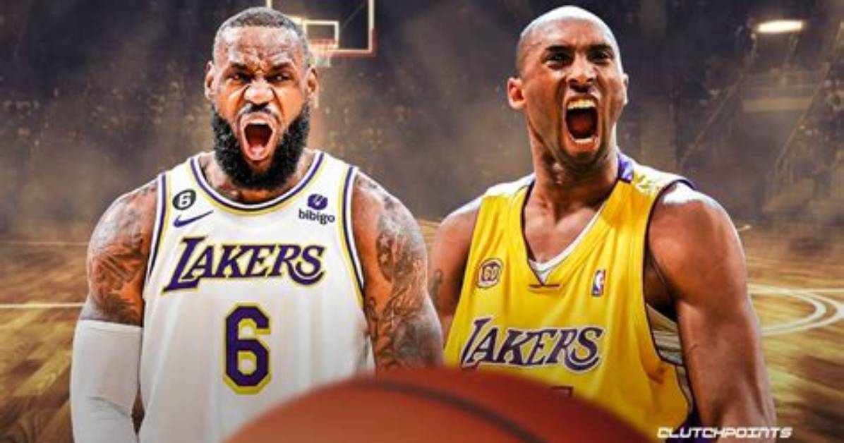 Unforgettable Moments: the Lebron and Kobe Picture