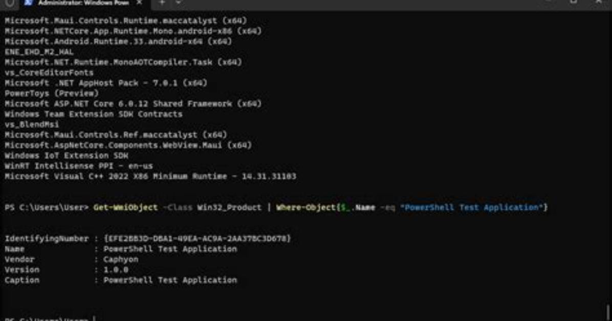 Uninstalling an Msi File from the Command Line Without Using Msiexec