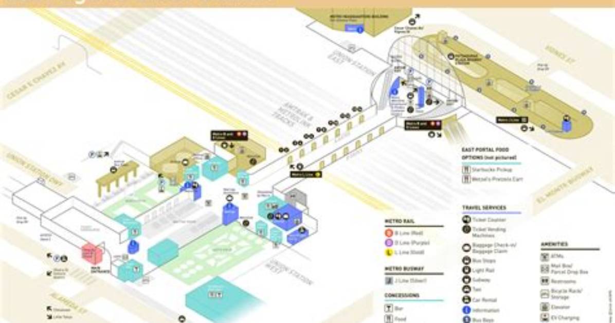 Union Station Map with Walkthrough