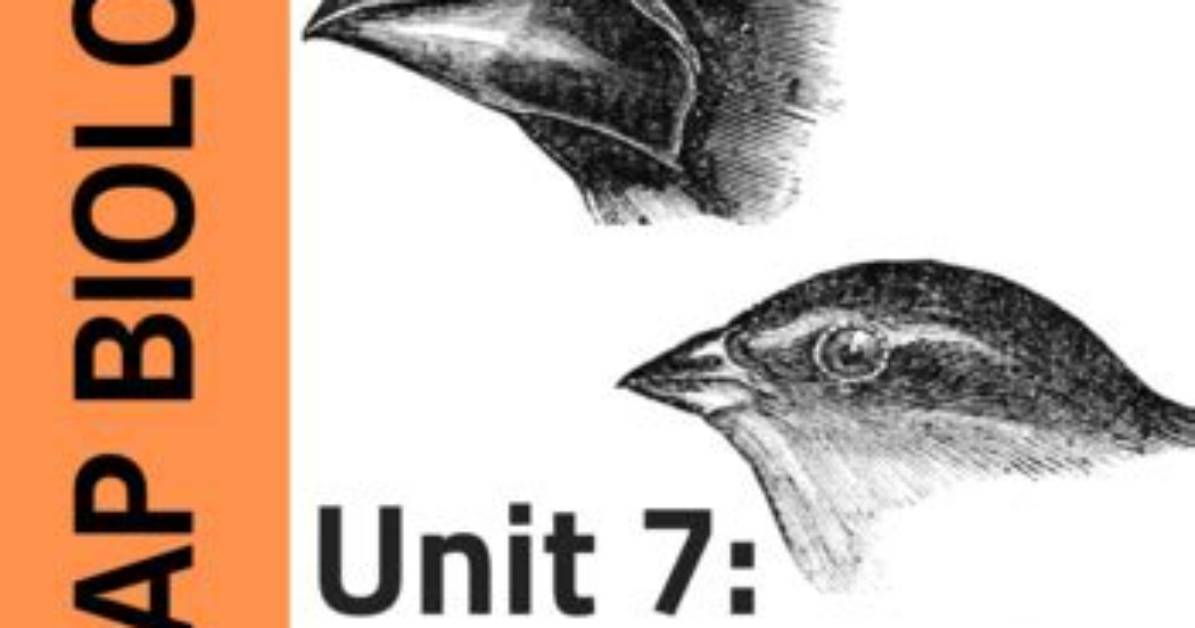 Unit 7 - Natural Selection