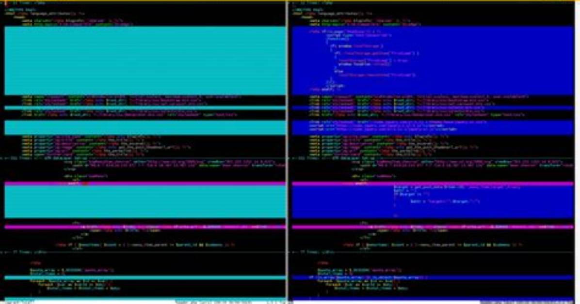 Unix Diff Side-to-Side Results?