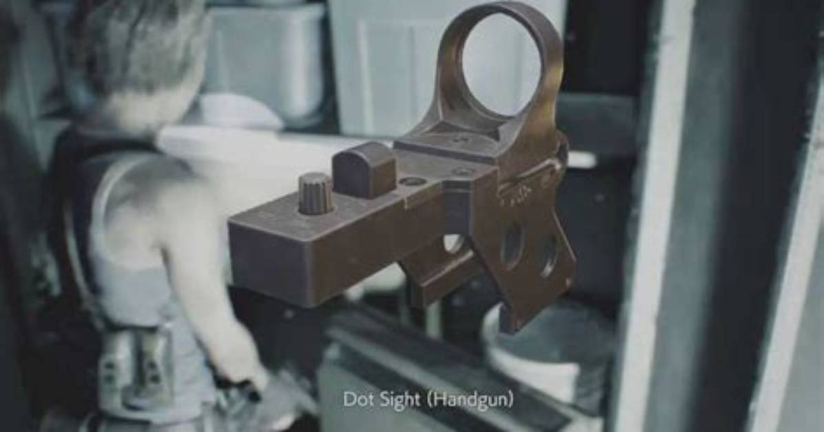 Unlock Handgun Upgrade Dot Sight & Safe Code