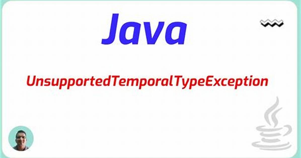 Unsupportedtemporaltypeexception When Formatting Instant to String