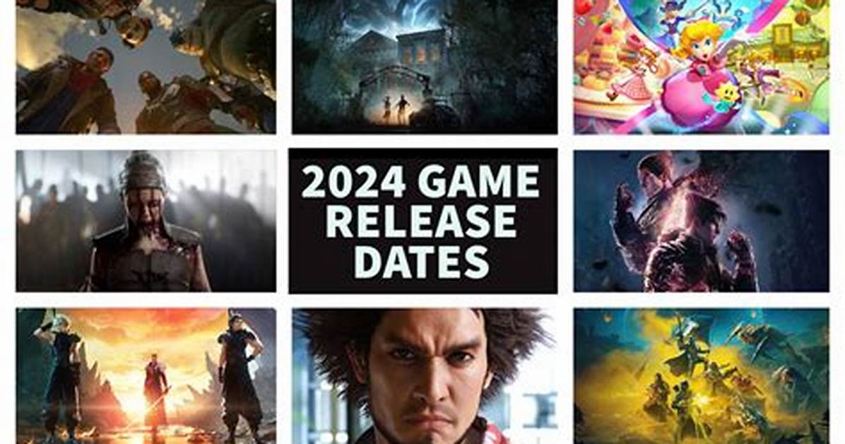 Upcoming Video Game Release Dates 2020