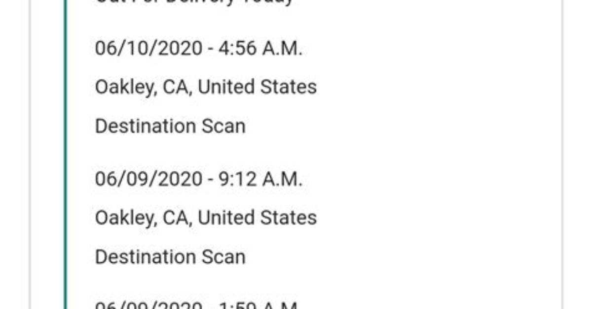 Ups Destination Scan - How to Discuss